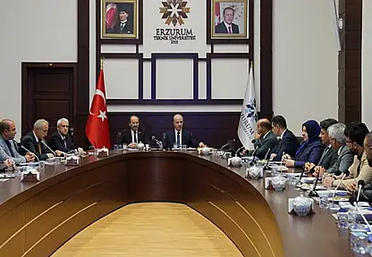 ETÜ senatosu, YÖK Başkanı Özvar'ın başkanlığında toplandı