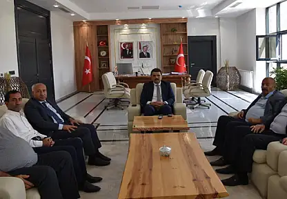 Güngöralp'ten Kaymakam Gilan'a ziyaret