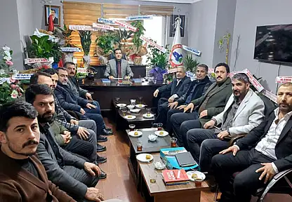 MÜSİAD heyetinden Çelik'e hayırlı olsun ziyareti