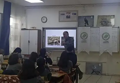 Van DKMP ekiplerinden öğrencilere biyolojik çeşitlilik eğitimi