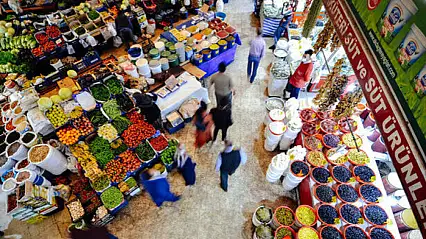 Hanehalkının 12 ay sonrası yıllık enflasyon beklentileri Ağustos'ta yüzde 54,1 oldu