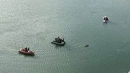 Zernek barajındaki kazada kayıp kişiyi arama çalışmaları sürüyor