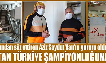 Yetenekleriyle adından söz ettiren Aziz Saydut Van'ın gururu oldu  SOBACILIKTAN TÜRKİYE ŞAMPİYONLUĞUNA