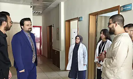 Bahçesaray'da sağlık çalışanlarının talepleri dinlendi