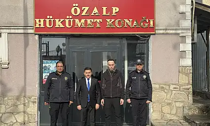 Emniyet Müdürlerinden Kaymakam Bulut'a ziyaret