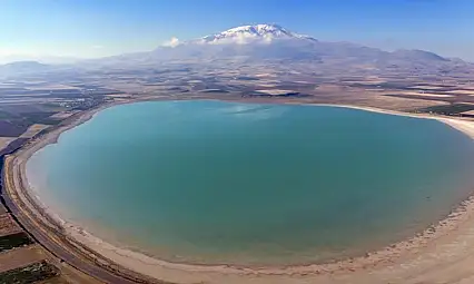 Kuş cenneti Arin Gölü gün geçtikçe alan kaybediyor