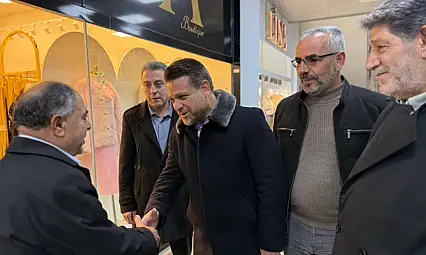 Kuşan'ın mahalle ve esnaf ziyaretleri devam ediyor