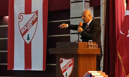 Mahmut Alan: Boluspor'un gemisini batıranı batırırım