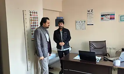 Tosun, sağlık çalışanlarıyla bir araya geldi