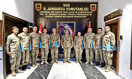 Tuğgeneral Avkıran, başarılı personelleri ödüllendirdi