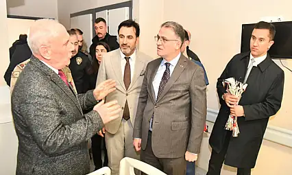 Vali Balcı'dan hastane ziyareti