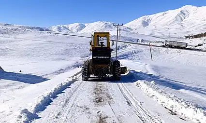 Van'da 35 ulaşım yolu kapalı