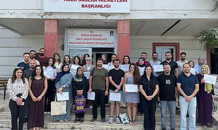 Van'da 6. NRP eğitimi tamamlandı