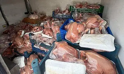 Van'da sağlık ve sevk belgeleri bulunmayan 200 tavuk ele geçirildi