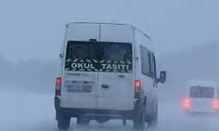 Van'da taşımalı eğitime ara verildi