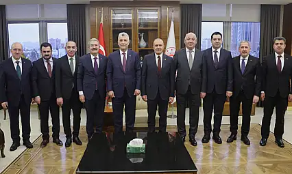 VAN TSO heyeti Ticaret Bakanı Bolat'la görüştü