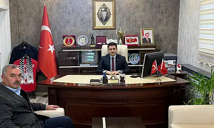 Ziraat Odası Başkanı Ceylancı'dan Kaymakam Bulut'a ziyaret