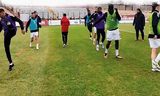 Vanspor, Çorumspor maçının hazırlıklarını sürdürüyor