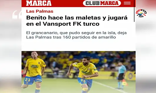 Vanspor'un son transferi İspanya basınında yer aldı