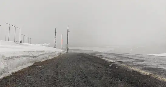 Yüksek kesimlerinde kar yağışı etkili oldu