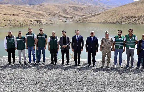 Van'daki O Sulama Göleti Tamamlandı