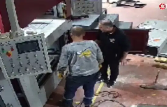 İşadamının feci ölümü güvenlik kamerasında