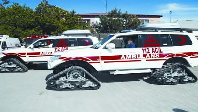 112 ÇETİN KIŞ KOŞULLARINA HAZIR