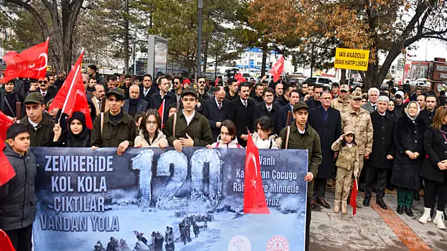 120 kahraman Vanlı çocuk için anma programı