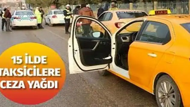 Kural tanımaz taksiciye ceza 