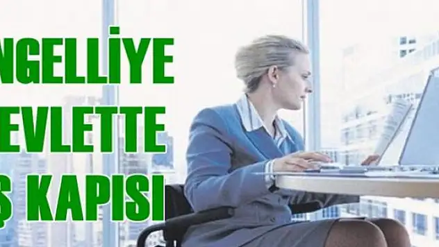 Engelliye kamu kapısı 