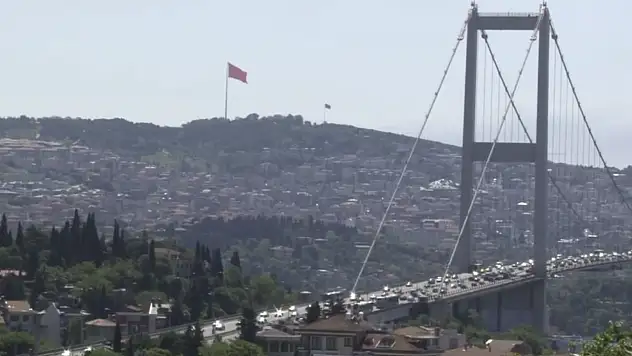 15 Temmuz Şehitler Köprüsü'nde bayram trafiği