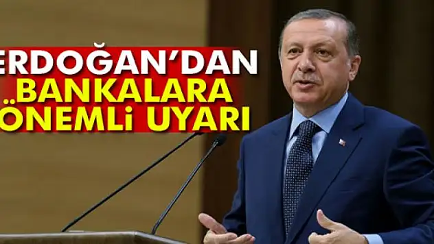 Cumhurbaşkanı Erdoğan'dan piyasalara uyarı