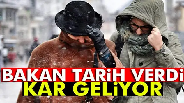 Bakan Eroğlu'ndan 'kar' uyarısı