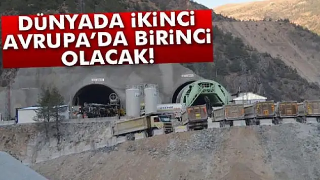 Dünyada ikinci, Avrupa'da birinci olacak