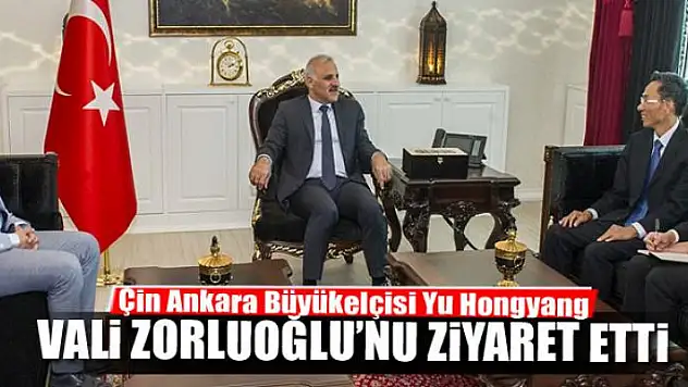 Çin Ankara Büyükelçisi Yu Hongyang Van'da