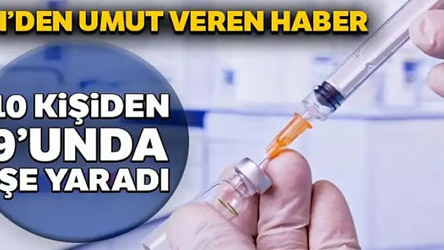 Çin'in koronavirüs aşısı yüzde 90'dan fazla olumlu sonuç verdi