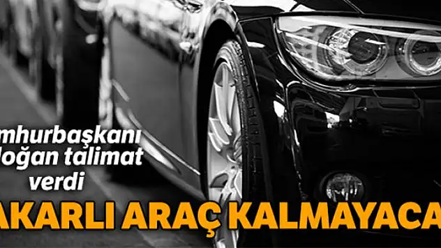 Çakar kullanımına artık son verilecek