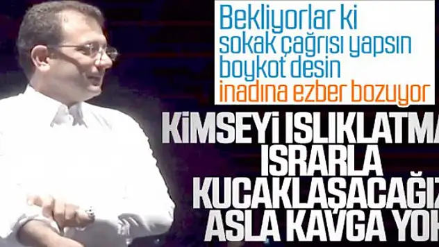 Ekrem İmamoğlu YSK'yı kınadı