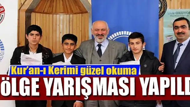 Kur'an-ı Kerimi güzel okuma bölge yarışması