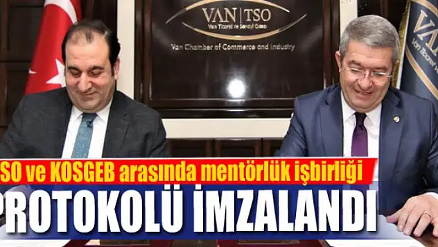 TSO ve KOSGEB arasında mentörlük işbirliği protokolü imzalandı