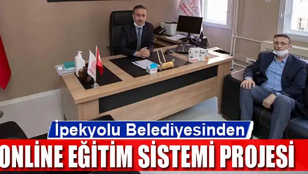 İpekyolu Belediyesinden 'online eğitim sistemi' projesi