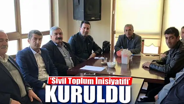 Gevaş'ta 'Sivil Toplum İnisiyatifi' kuruldu 