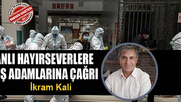 Vanlı hayırseverlere ve iş adamlarına çağrı