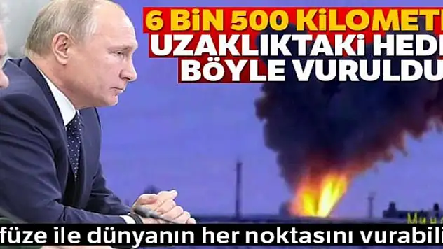 Rusya'nın en prestijli füze sistemi test edildi