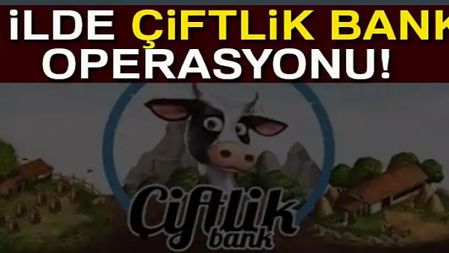 7 farklı ilde 19 adrese Çiftlik Bank operasyonu