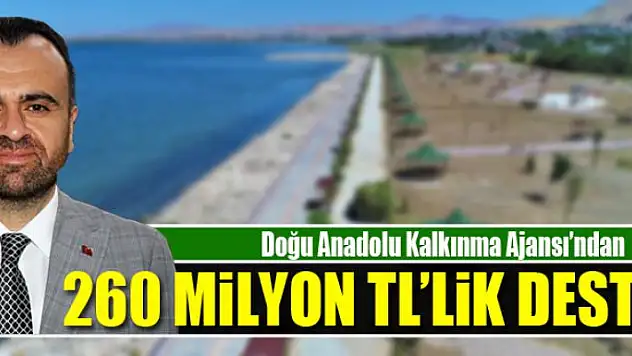 DAKA'dan bölgeye 260 milyon TL destek