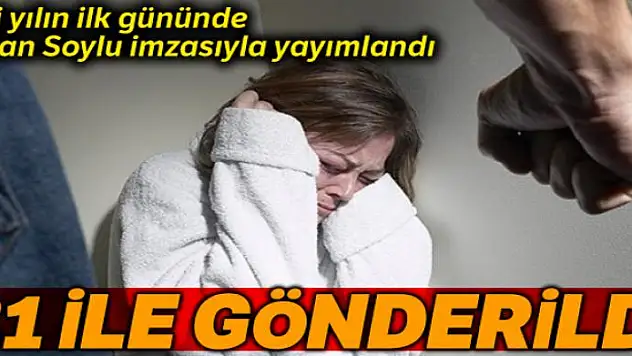 İçişleri Bakanlığı, Bakan Süleyman Soylu imzalı 'Kadına Yönelik Şiddetle Mücadele Genelgesi' yayımladı