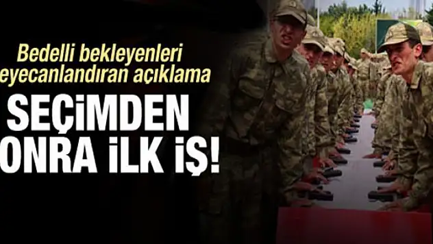 Başbakan'dan bir bedelli açıklaması daha!