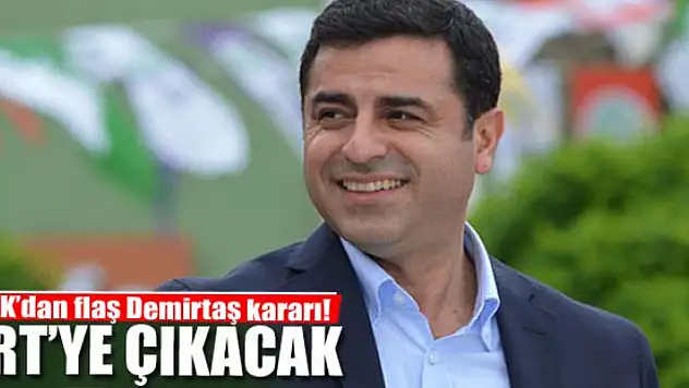 Demirtaş TRT'ye çıkacak