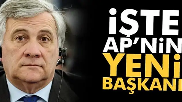 AP'nin yeni başkanı Antonio Tajani